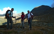 MONTE GRABIASCA (2705 m.) , alla croce dell’anticima e all’ometto della cima il 3 ottobre 2012  - FOTOGALLERY